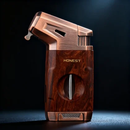 2026 New Retro Metal Windproof Inflatable Lighter Cigar Special Igniter High-end Business Cigarette Accessories Gift Wholesale